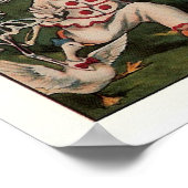 Downie Bros. Vintager Zirkus Poster (Ecke)