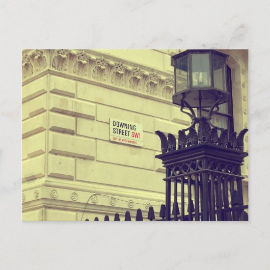 Downing Street Postkarte (Vorderseite)