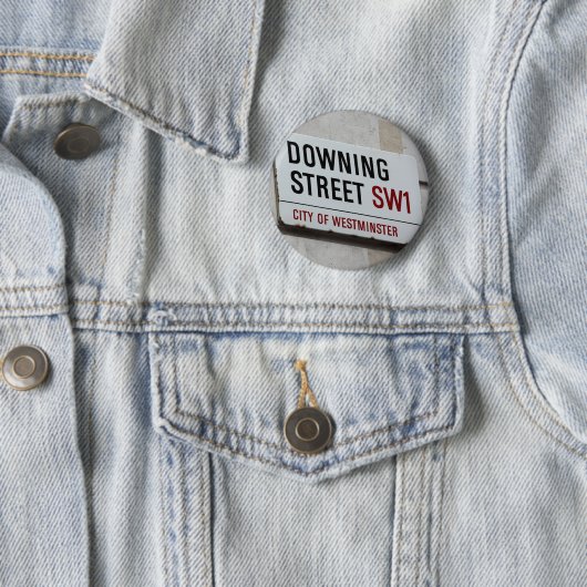 Downing Street Sign Button (Beispiel)