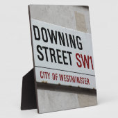 Downing Street Sign Fotoplatte (Seite)