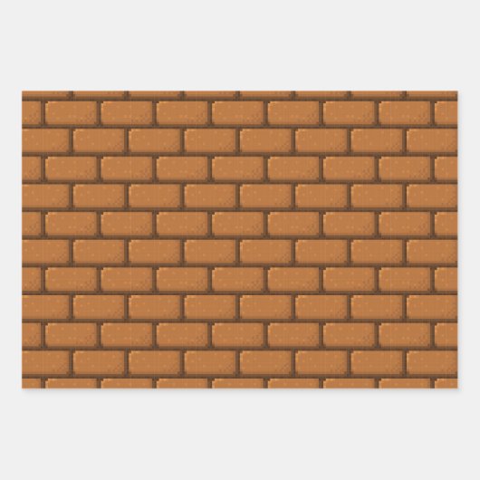 Download #1 8-Bit-Videospiel Geschenkpapier Set (Vorderseite 2)