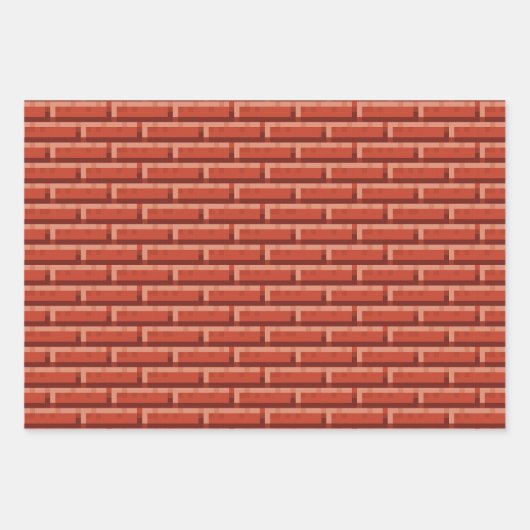 Download #1 8-Bit-Videospiel Geschenkpapier Set (Vorderseite)