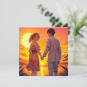 Download-Bild - zusammen Einladung (Stehend Vorderseite)