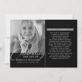 Download des Lebenslauf-Programmvorschlags Einladung (Vorderseite)