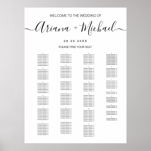 Download des Sitzungsdiagramms für das Hochzeitssy Poster (Vorne)