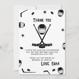 Download Eishockey Geburtstag Danke, Hockey Einladung