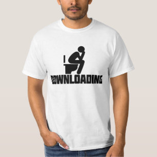 Download - Funny Toilet Kackend T-Shirt