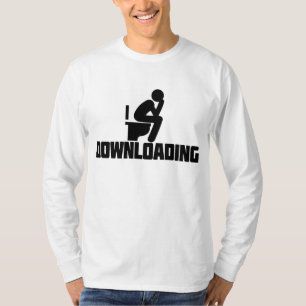 Download - Funny Toilet Kackend T-Shirt