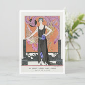 Download La belle dame sans merci: von Barbier Einladung (Stehend Vorderseite)