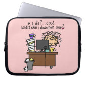 Download-Leben-Spaß Laptopschutzhülle (Vorderseite)
