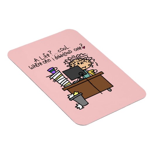 Download-Leben-Spaß Magnet (Rechte Seite)