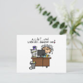 Download-Leben-Spaß Postkarte (Stehend Vorderseite)