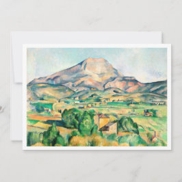 Download Mont Sainte-Victoire von Paul Cézanne Einladung