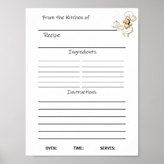 Download-Rezeptblatt oder Poster (Vorne)