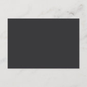 DOWNLOADABLE Mountain Sketch Wedding Enclosure Einladung (Rückseite)