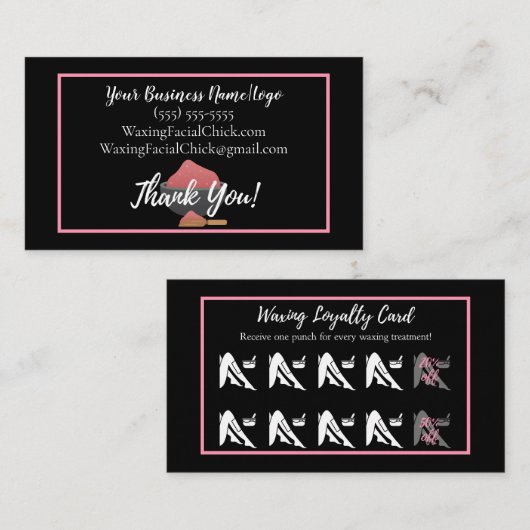 Downloaden von Loyalitätsrabatten Visitenkarte (Vorne/Hinten)