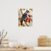 Downloaden Woodpecker Bird Art Print Poster (Küche)