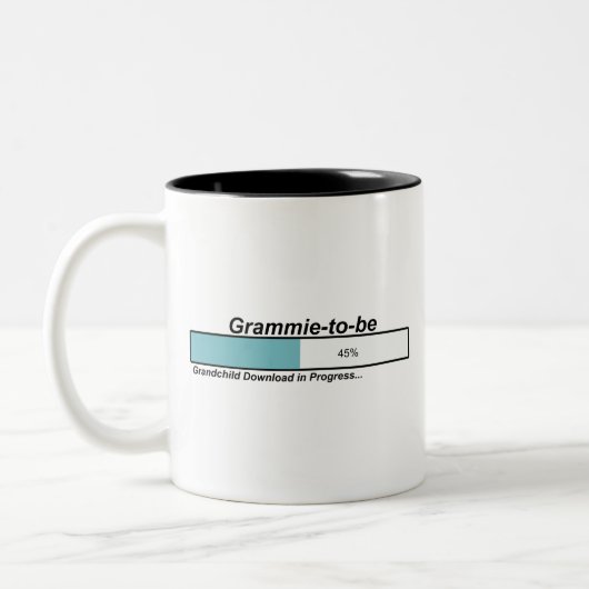Downloading Grammie zum zu sein Zweifarbige Tasse (Links)