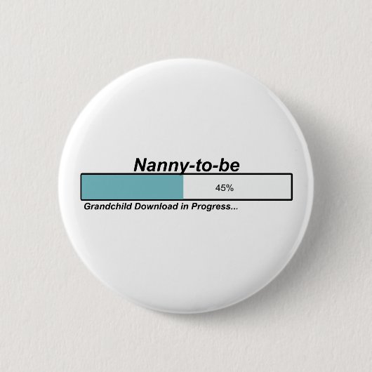 Downloading-Kindermädchen zum zu sein Button (Vorderseite)
