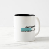 Downloading Meemaw zum zu sein Zweifarbige Tasse (VorderseiteRechts)