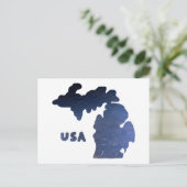 Downriver Michigan Postkarte (Stehend Vorderseite)