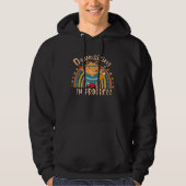 Downsizing In Progress Gym Workout Text Hoodie (Vorderseite)
