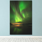 Downstream Aurora Leinwanddruck (Insitu (Holzboden))