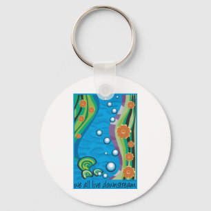 Downstream Schlüsselanhänger