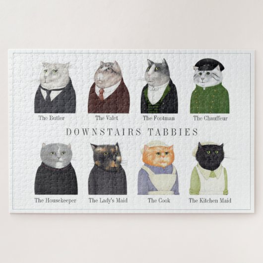 DOWNSTUFEN TABBIES 20x30 Puzzle (Horizontal)