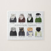 DOWNSTUFEN TABBIES 8x10 Puzzle (Horizontal)
