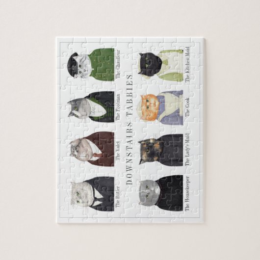 DOWNSTUFEN TABBIES 8x10 Puzzle (Vertikal)