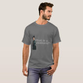 Downton Abbey Violet retro T-Shirt (Vorne ganz)