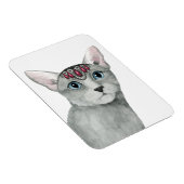 Downton Cat | Bejewelen Magnet (Rechte Seite)