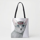 Downton Cat | Bejewelen Tasche (Vorderseite)