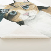Downton Cat | Mit Federn bekleidet. Sherpadecke (3/4)