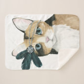 Downton Cat | Mit Federn bekleidet. Sherpadecke (Vorderseite (Horizontal))