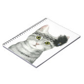 Downton Cat | mit Spitze geschweißt Notizblock (Linke Seite)