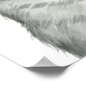 Downton Cat | mit Spitze geschweißt Poster (Ecke)