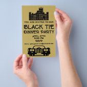 Downton Themed Dinner Party Flyer (Handgriff)