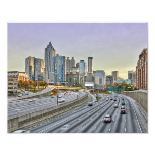 Downtown Atlanta Fotodruck