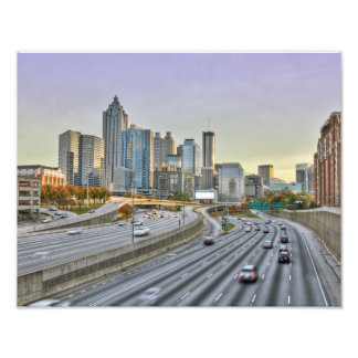 Downtown Atlanta Fotodruck