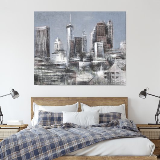 Downtown Atlanta, Georgia - Canvas Print Leinwanddruck (Insitu (Schlafzimmer))
