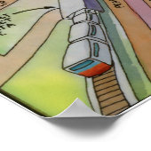 Downtown Atlanta Poster (Ecke)