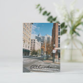 Downtown Atlanta Postkarte (Stehend Vorderseite)