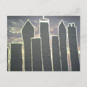 Downtown Atlanta Skyline Postkarte