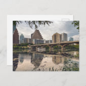 Downtown Austin Skyline Postkarte (Vorne/Hinten)
