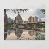 Downtown Austin Skyline Postkarte (Vorderseite)