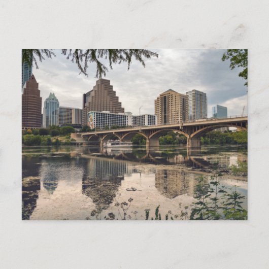 Downtown Austin Skyline Postkarte (Vorderseite)