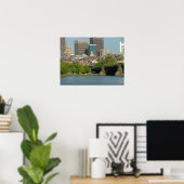 Downtown Boston Poster (Heimbüro)