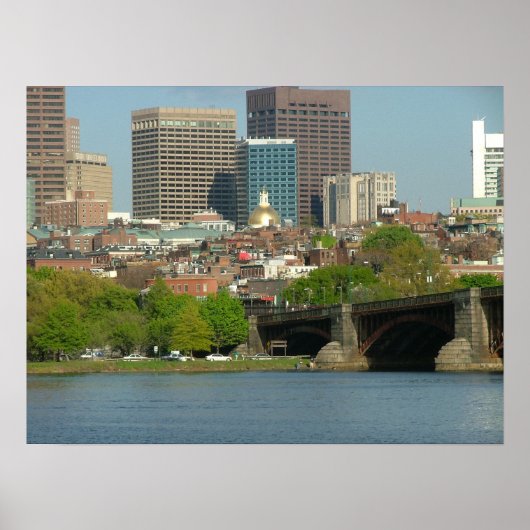 Downtown Boston Poster (Vorne)